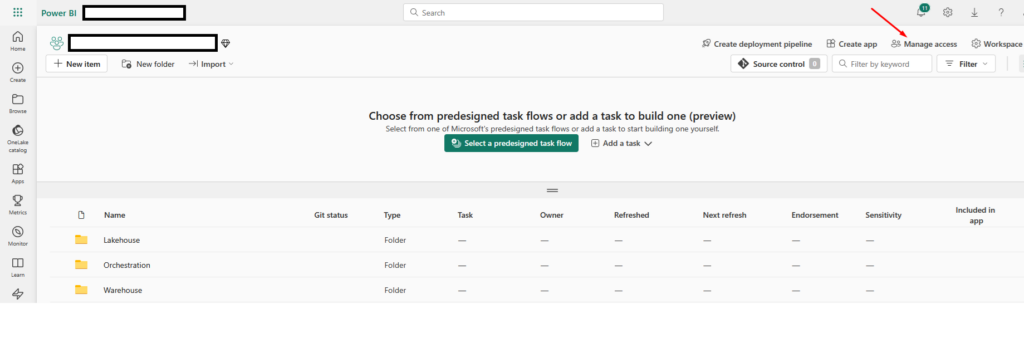 Manage access in Microsoft Fabric