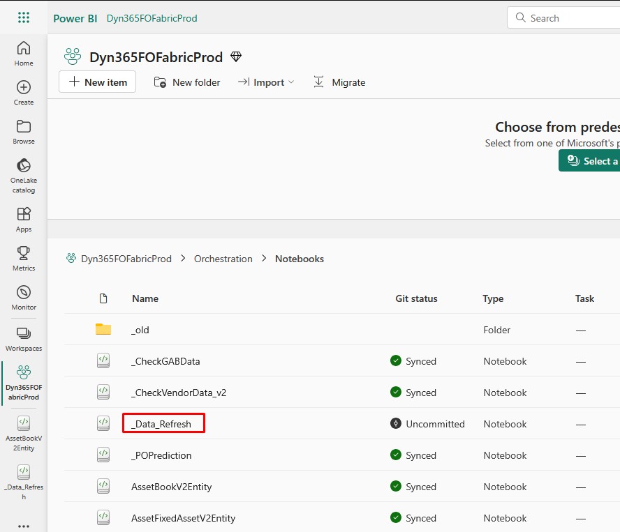 Automate Fabric Notebooks