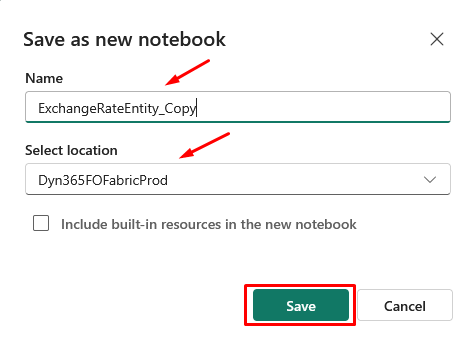 How to Move Fabric Notebook from One Workspace to Another?