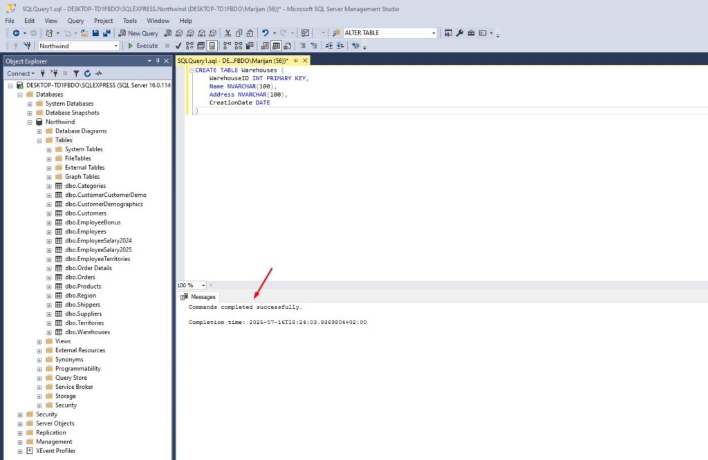 How do You Create A Table Using SQL