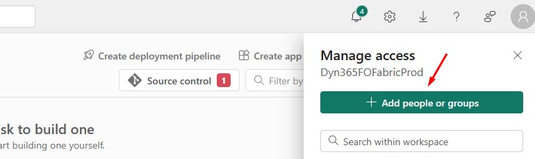 Microsoft Fabric Manage Access