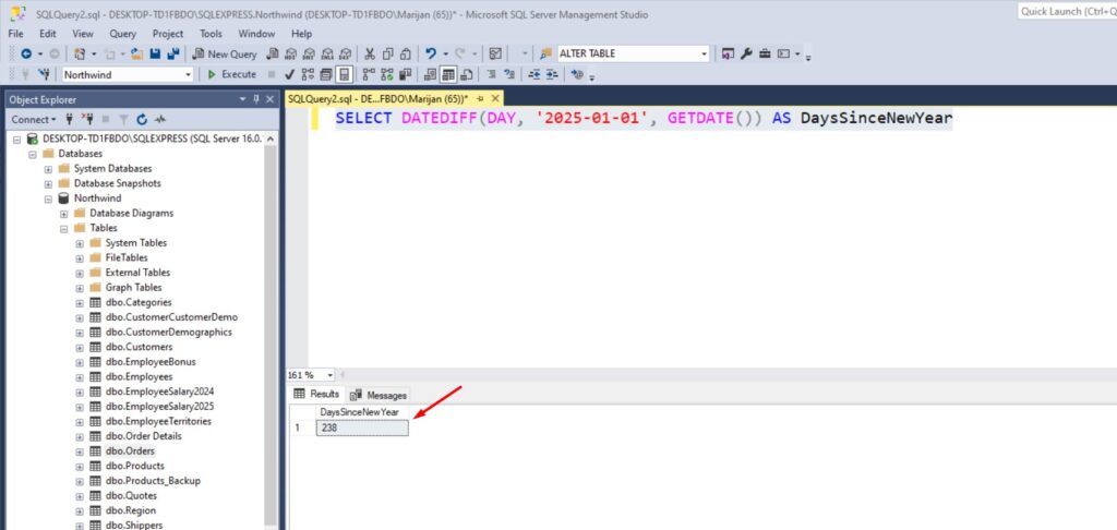 How to Use DATEDIFF in SQL